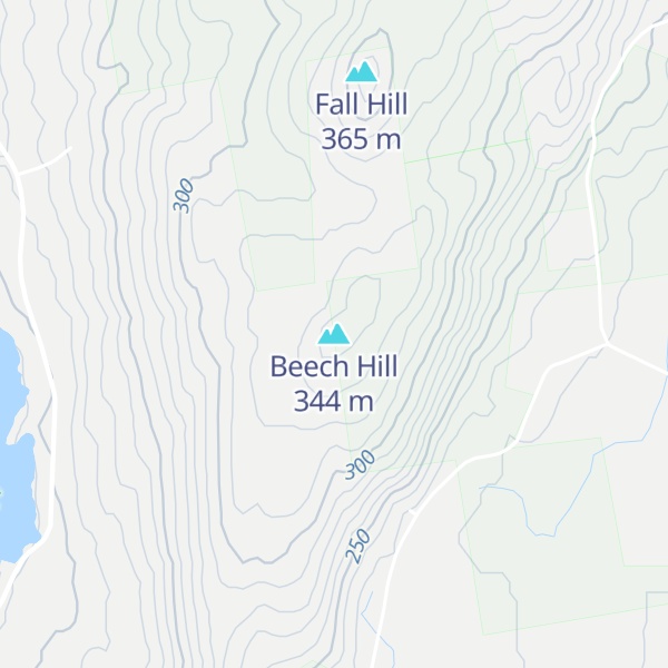 Map of Beech Hill