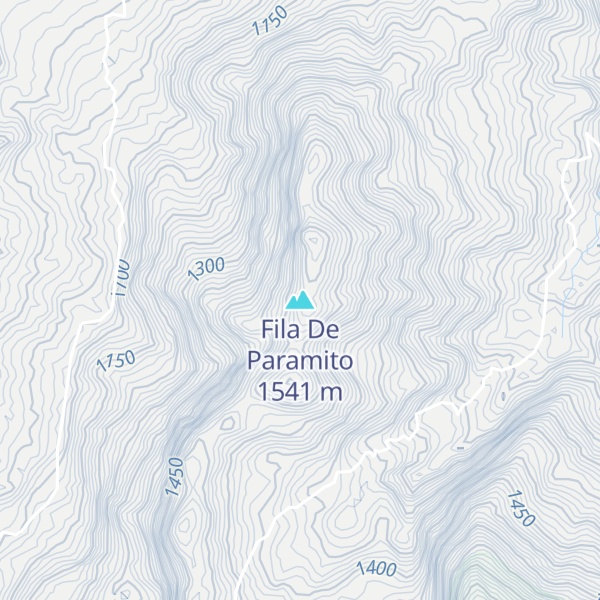 Map of Fila De Paramito