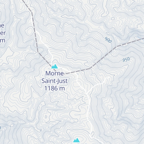 Map of Morne Laperrière