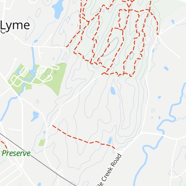 Map of Johnnycake Hill