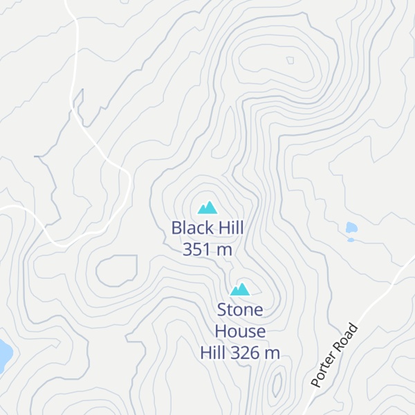 Map of Black Hill