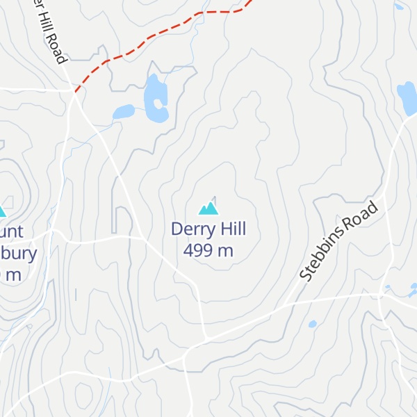 Map of Derry Hill