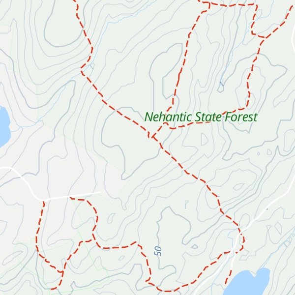 Map of Brown Hill