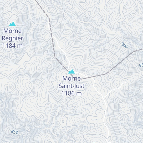 Map of Morne Saint-Just