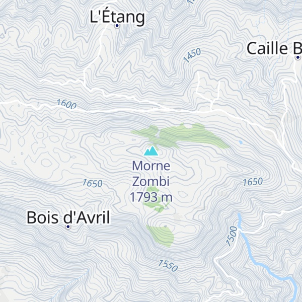 Map of Morne Zombi