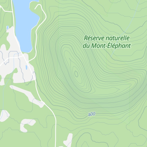 Map of Mont Sugar Loaf