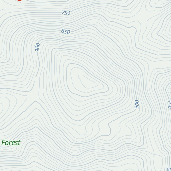 Map of Signal Mountain