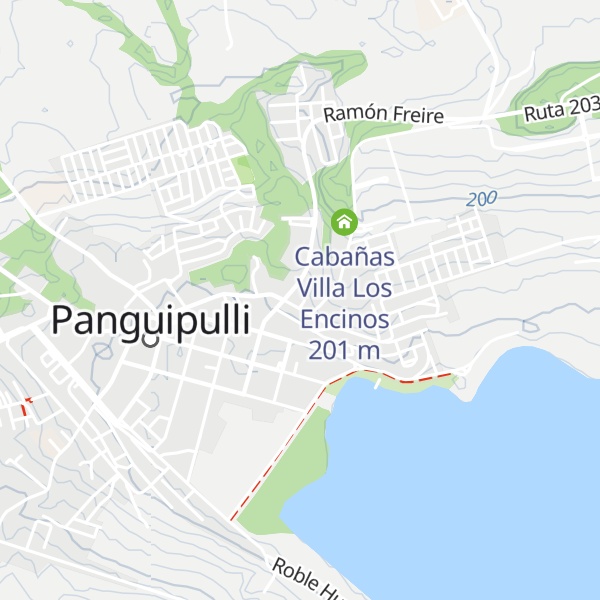Map of Cabañas Tio Carlos