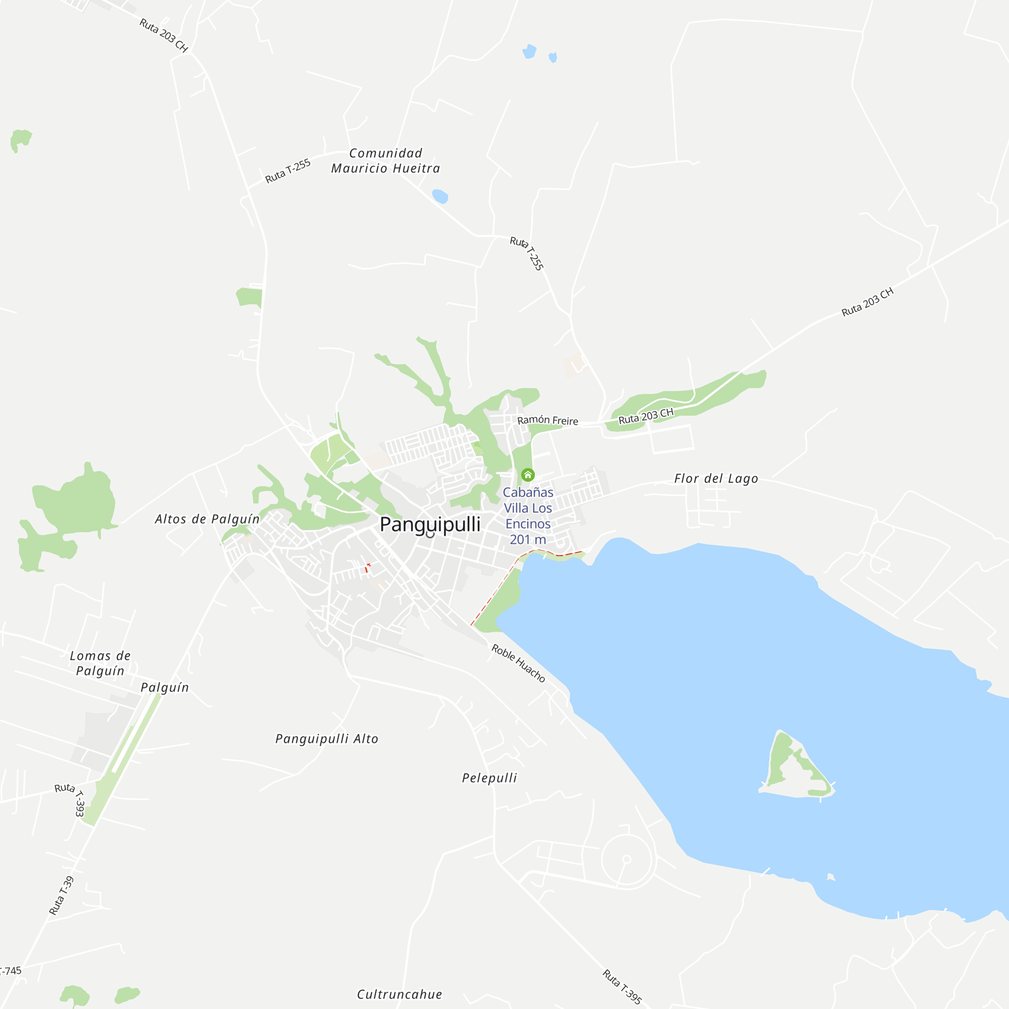 Cabañas La Negra Ester map