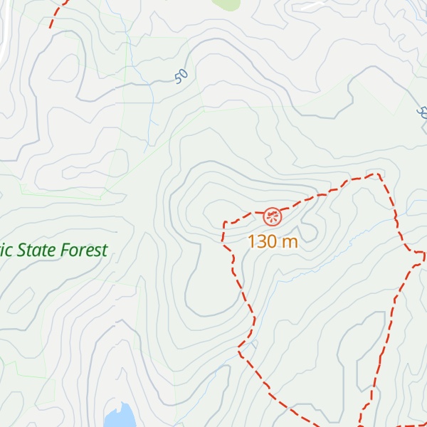 Map of Nickerson Hill