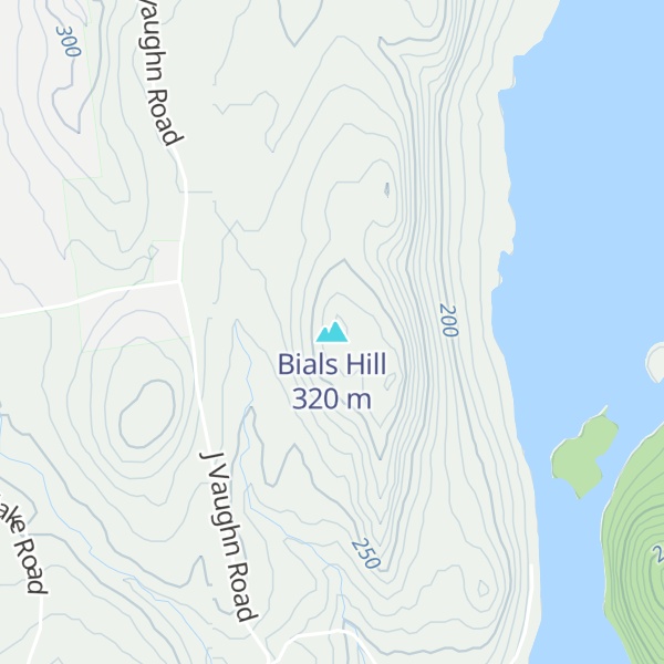 Map of Bials Hill
