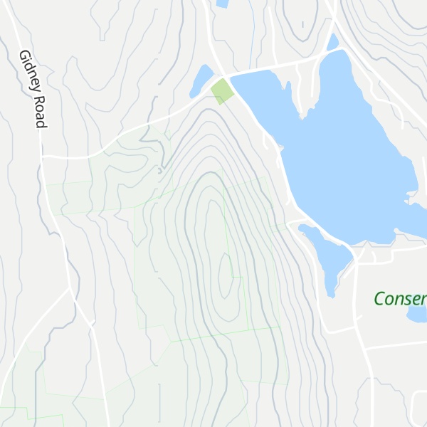 Map of North Pond Ridge