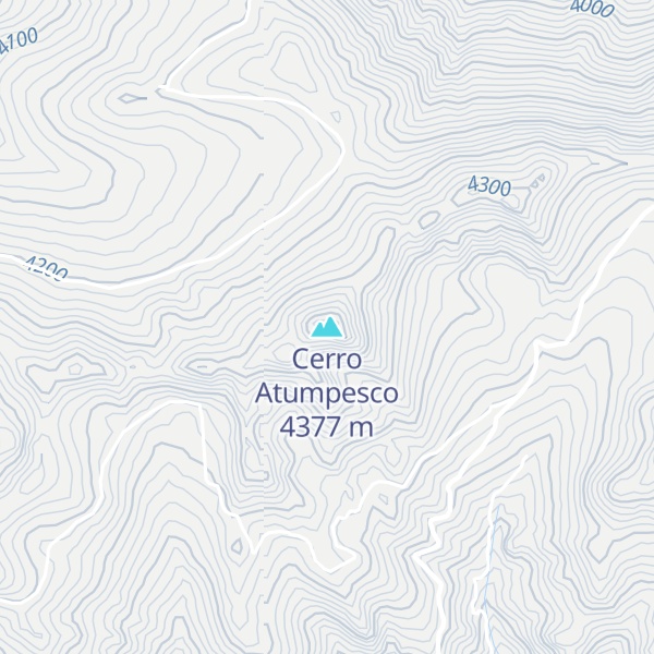Map of Cerro Atumpesco