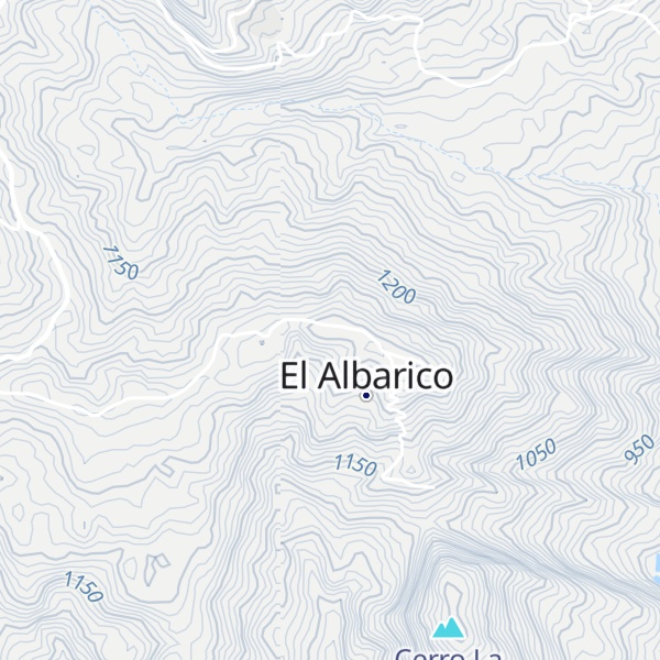 Map of Cerro La Escalera