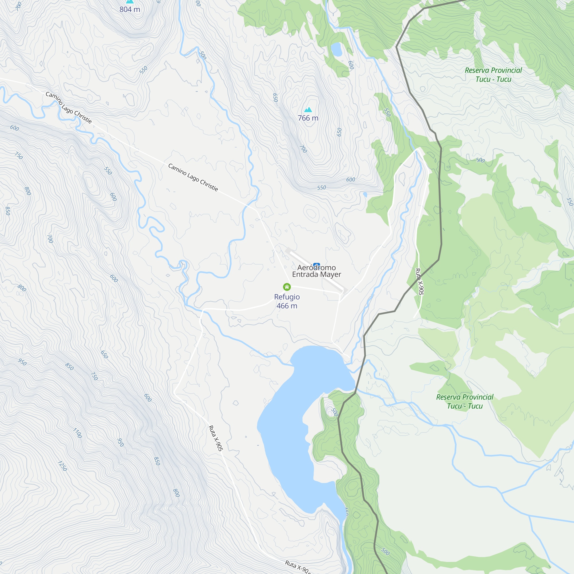 Refugio map