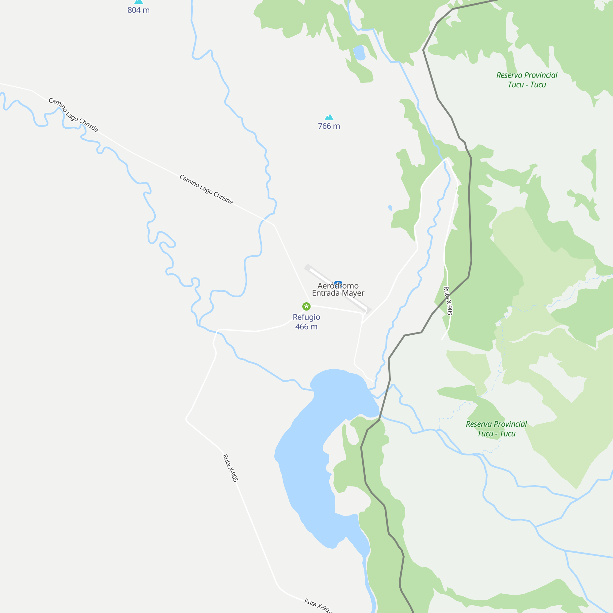 Refugio map