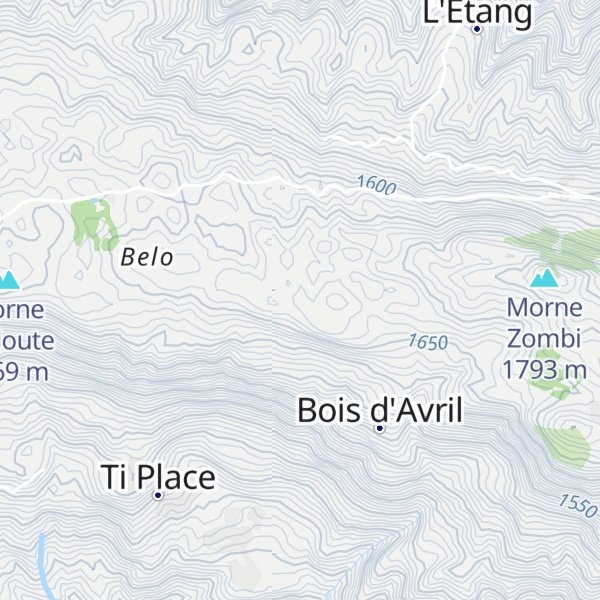 Map of Montagne Noire