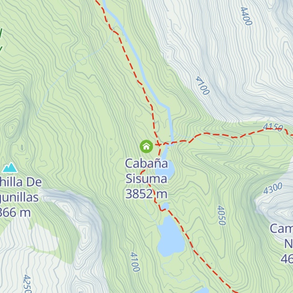 Map of Cabaña Sisuma