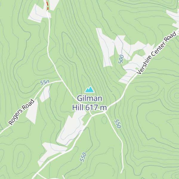 Map of Gilman Hill