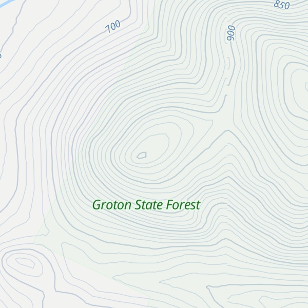 Map of Burnt Mountain