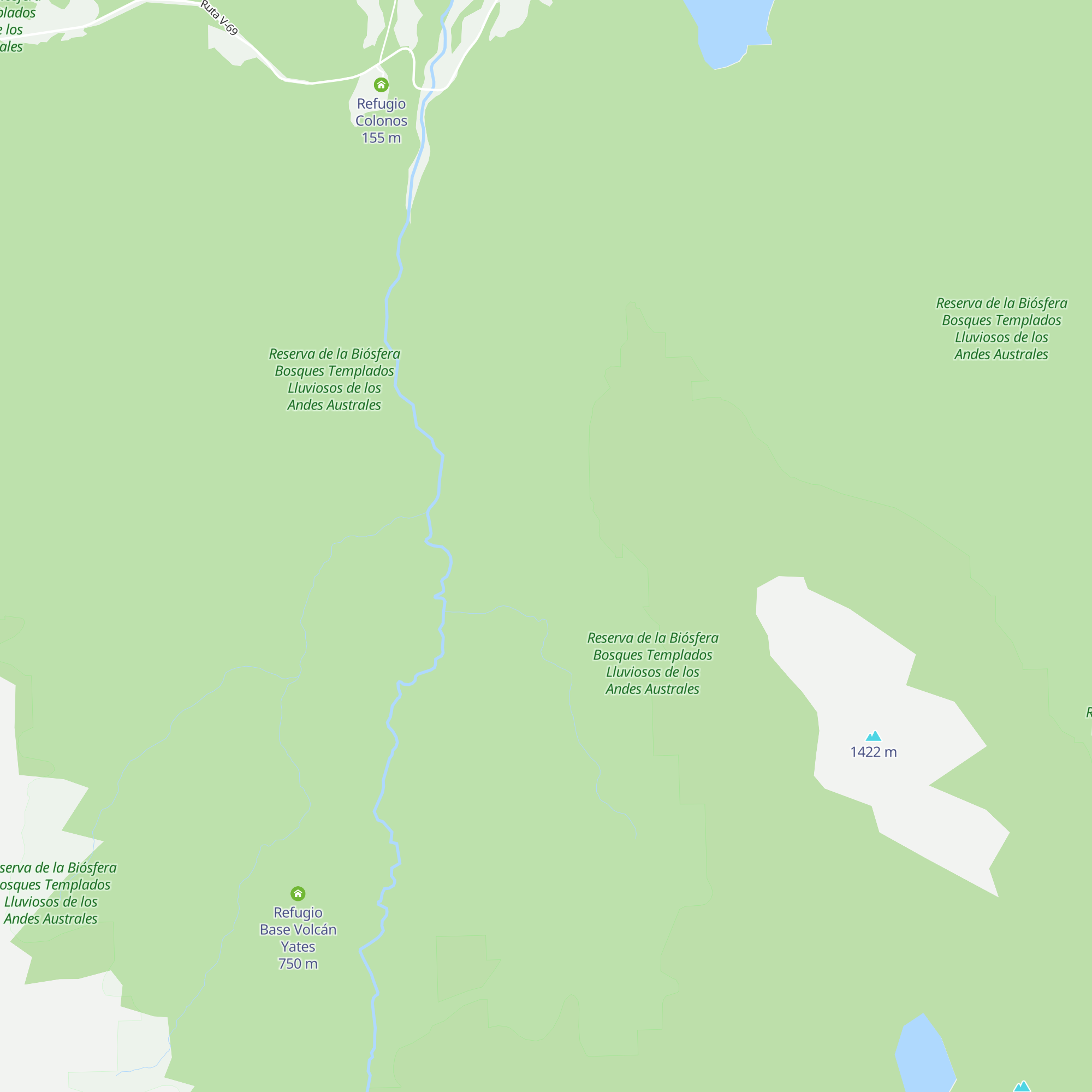 Ex Aserradero Río Salto map