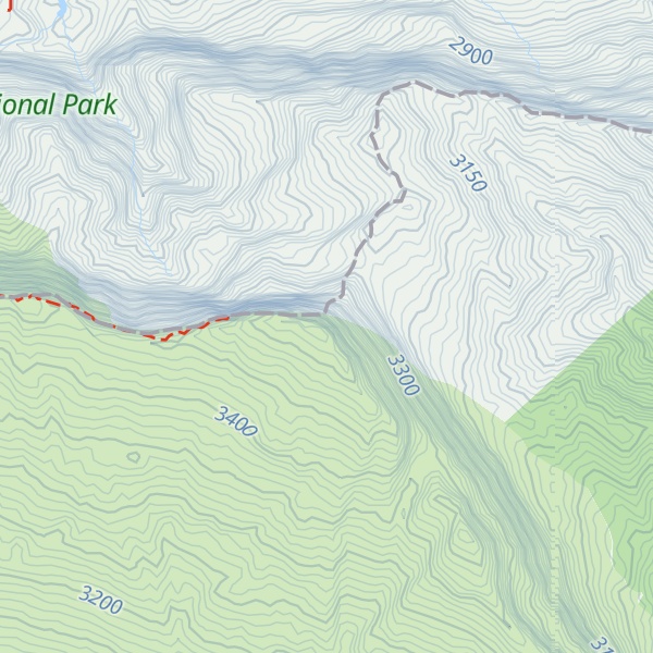 Map of Cerro El Cobre