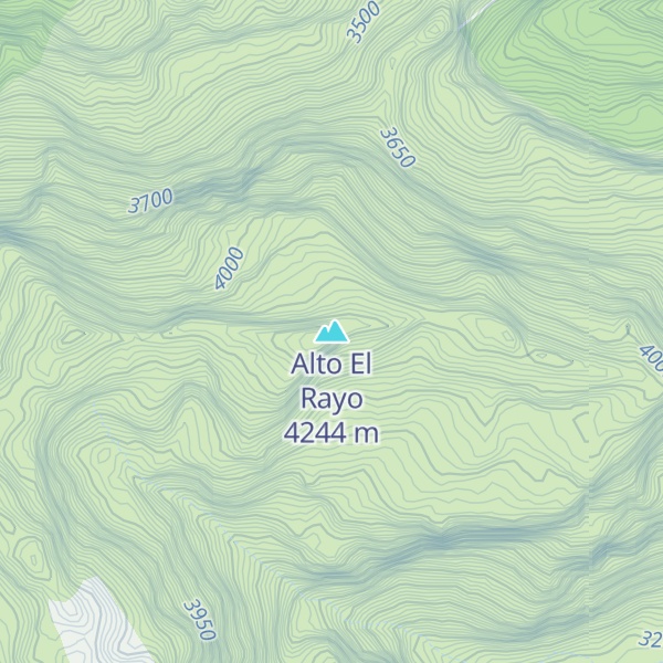 Map of Alto El Rayo