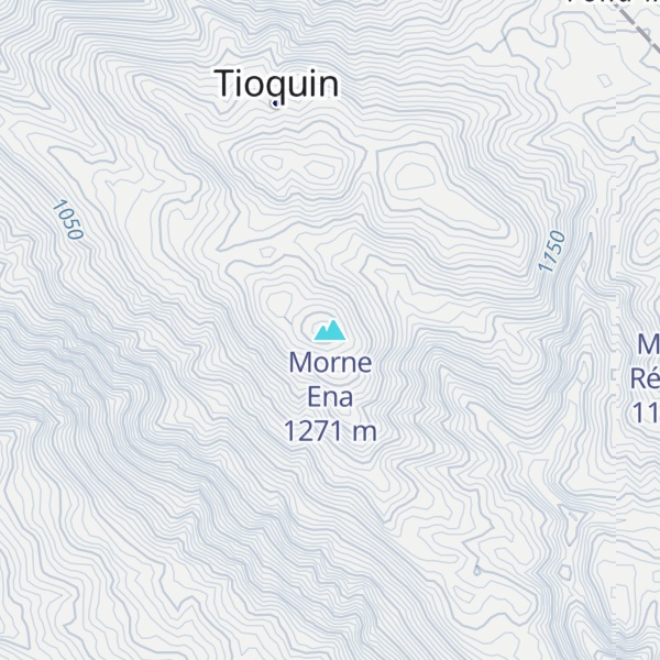 Map of Morne Ena