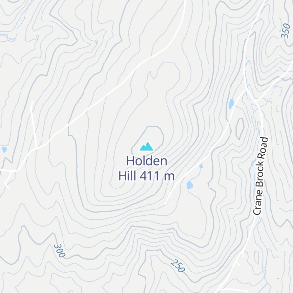 Map of Holden Hill