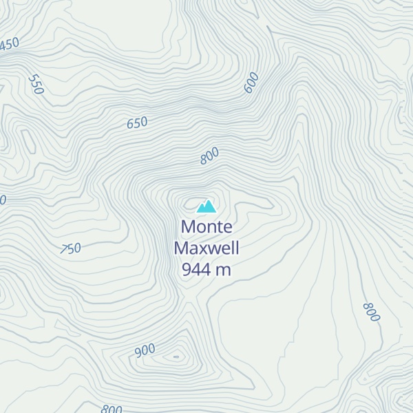 Map of Monte Maxwell