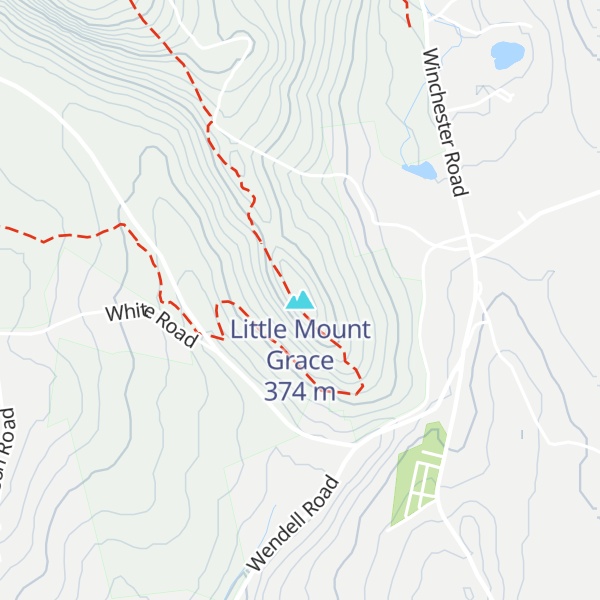 Map of Little Mount Grace