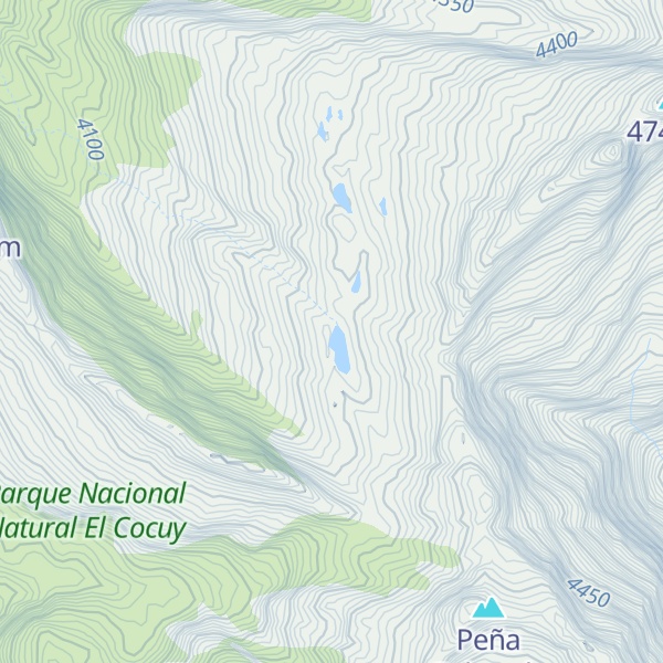 Map of Alto Cacho Amarillo