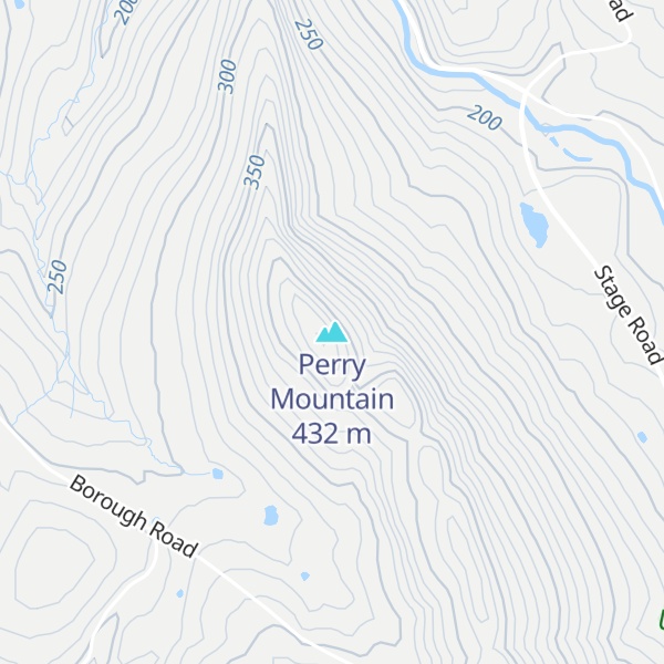 Map of Perry Mountain