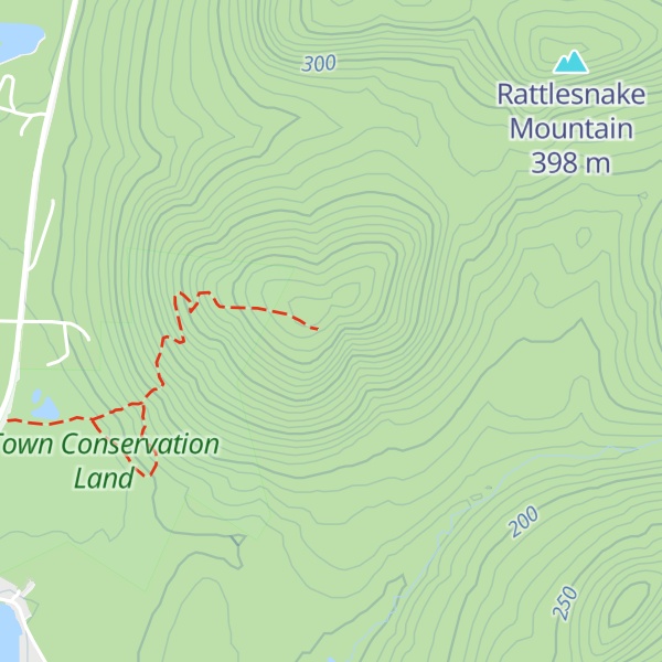 Map of Gardiner Mountain