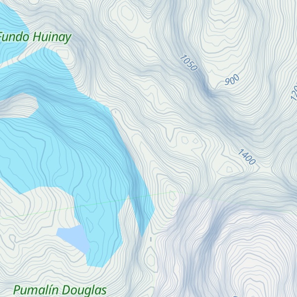 Map of Cerro Ugalde