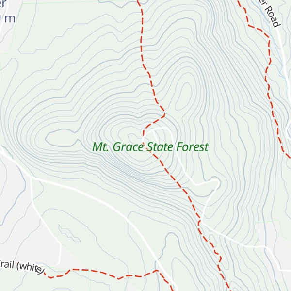Map of Mount Grace