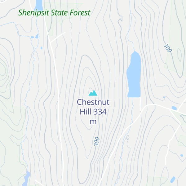 Map of Chestnut Hill