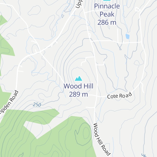 Map of Wood Hill
