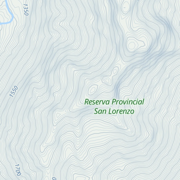 Map of Cerro Pirámide