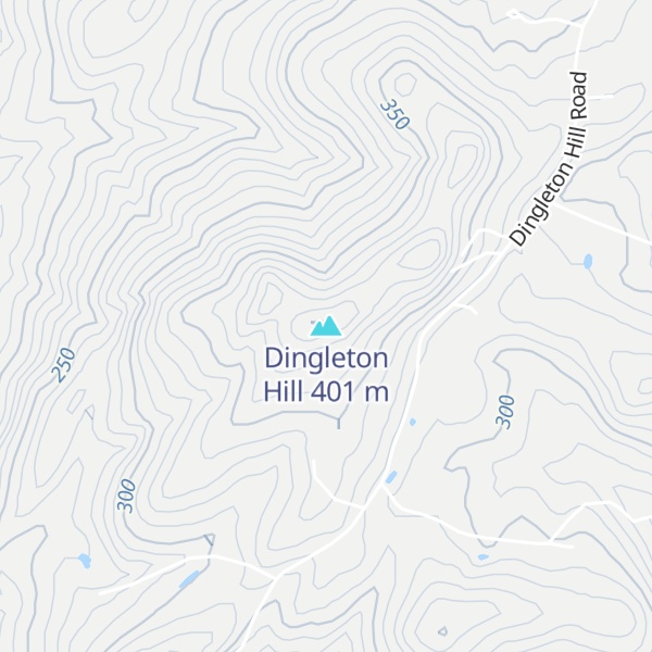 Map of Dingleton Hill