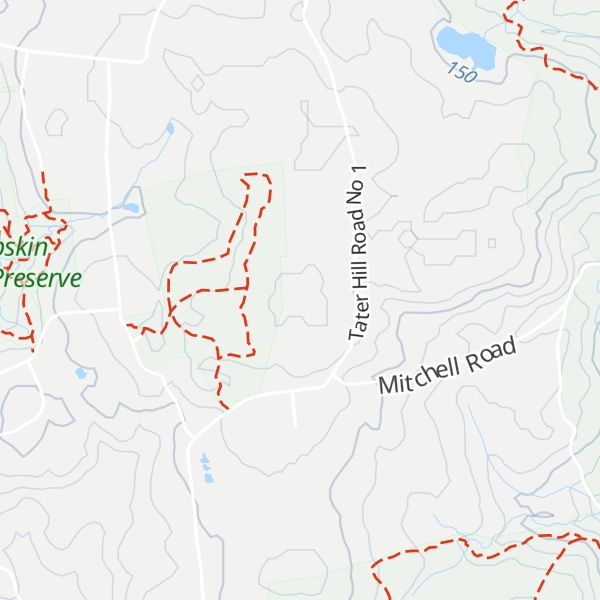 Map of Tater Hill