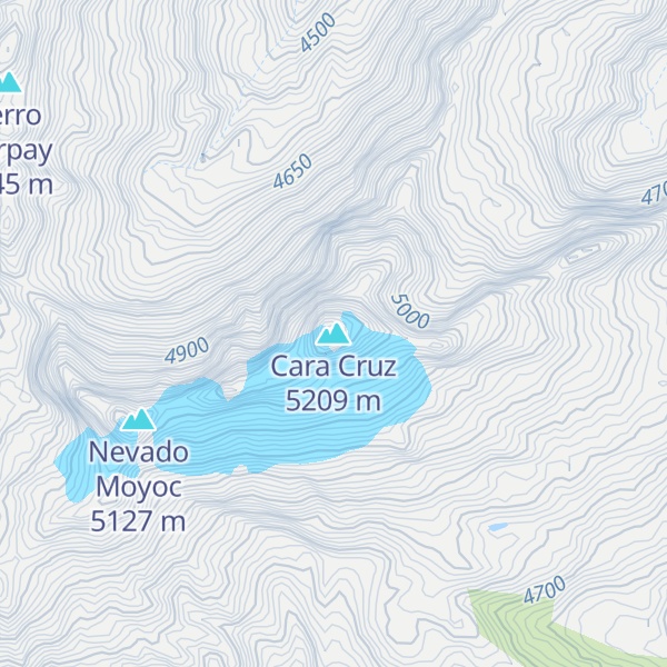 Map of Cara Cruz
