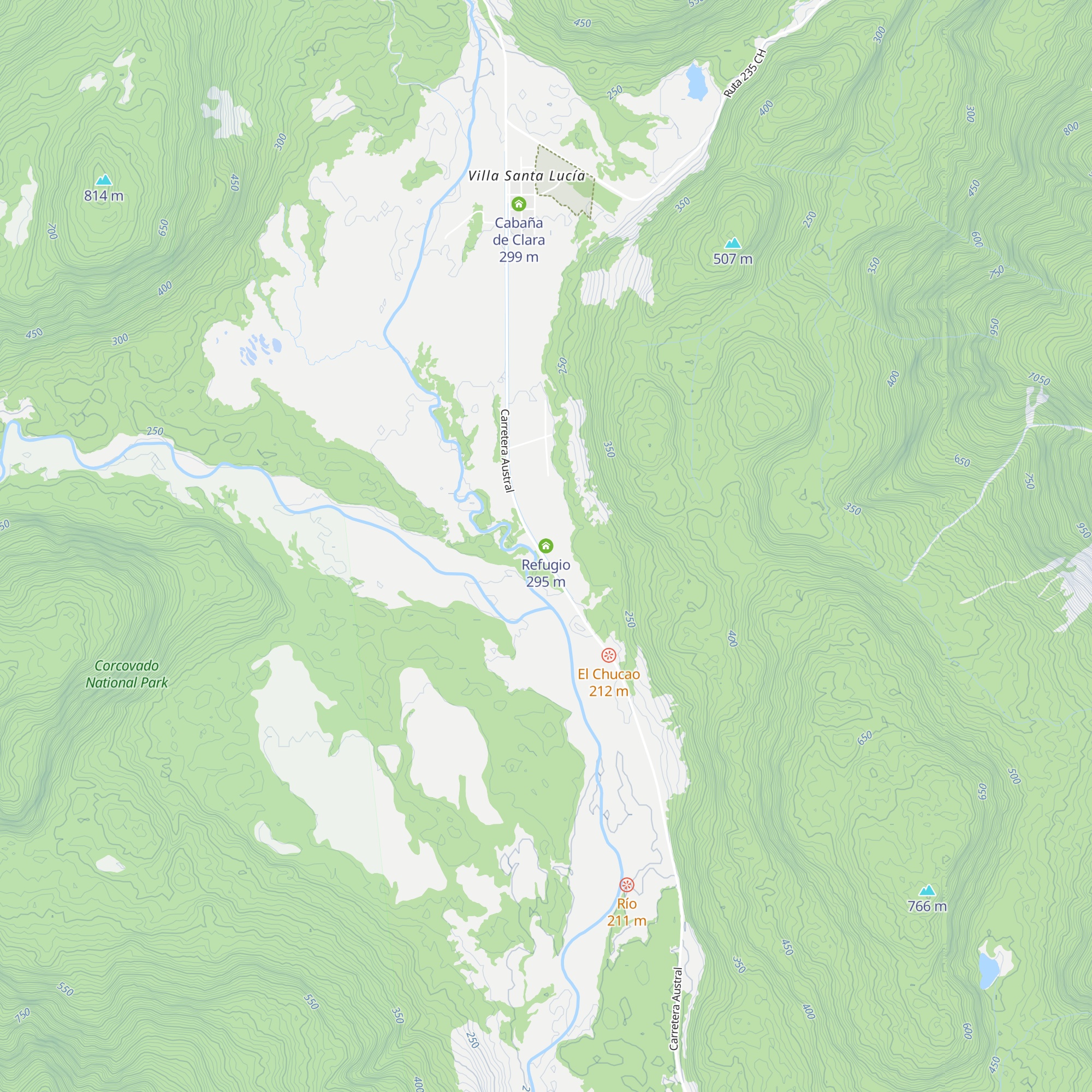 Refugio map
