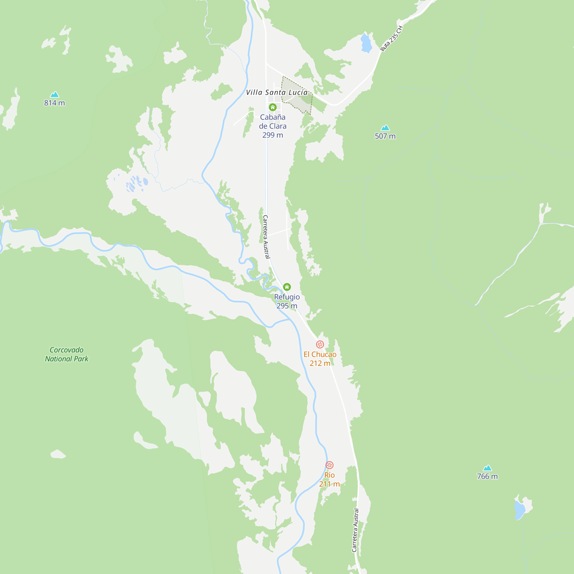 Refugio map