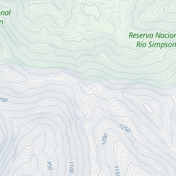 Map of Cerro Dos Hermanos