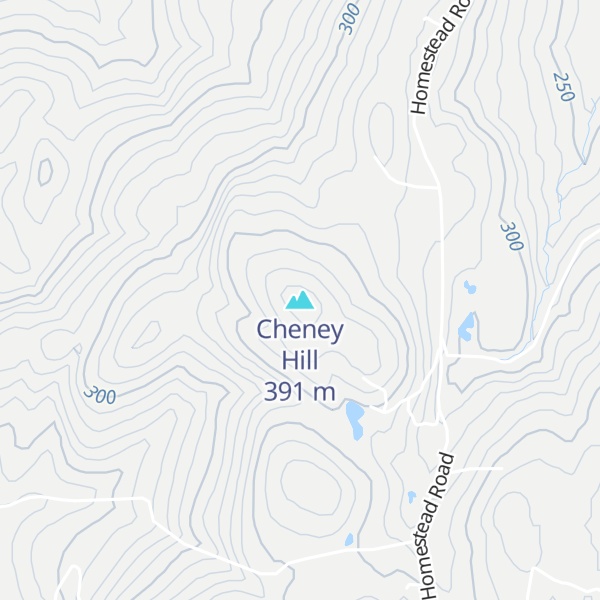 Map of Cheney Hill