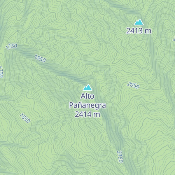 Map of Alto Pañanegra