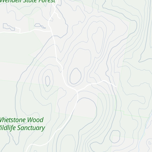 Map of Bullard Hill