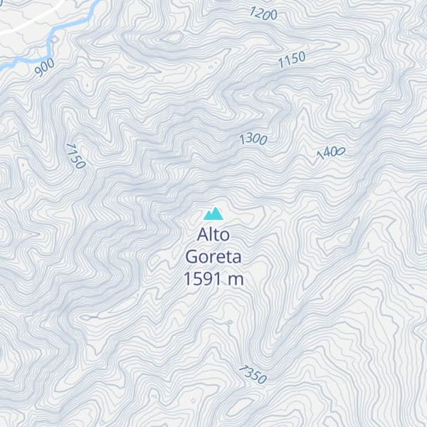 Map of Alto Goreta