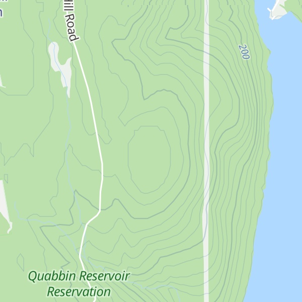 Map of Juckett Hill